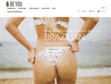 Tablet Screenshot of beyouminibikinis.com